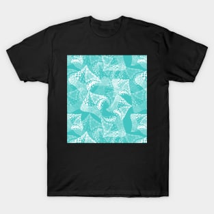 Zentangle turquose T-Shirt